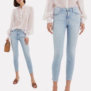 Like New! Frame Superstar Le High Skinny Crop